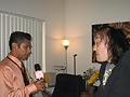 At Alarma TV interview