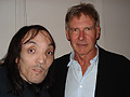 with Harrison Ford