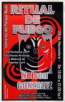 Ritual de Fuego (Nelson Gonz�lez Exhibition Poster) ( year: 1994 )